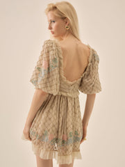 Women Spellbound Rose Mini Dress - Pale Pink