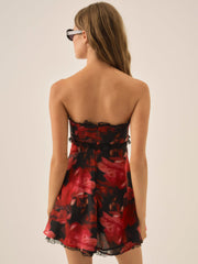 Women Tatum Mini Dress - Red