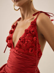 Women Esmeralda Gown - Red