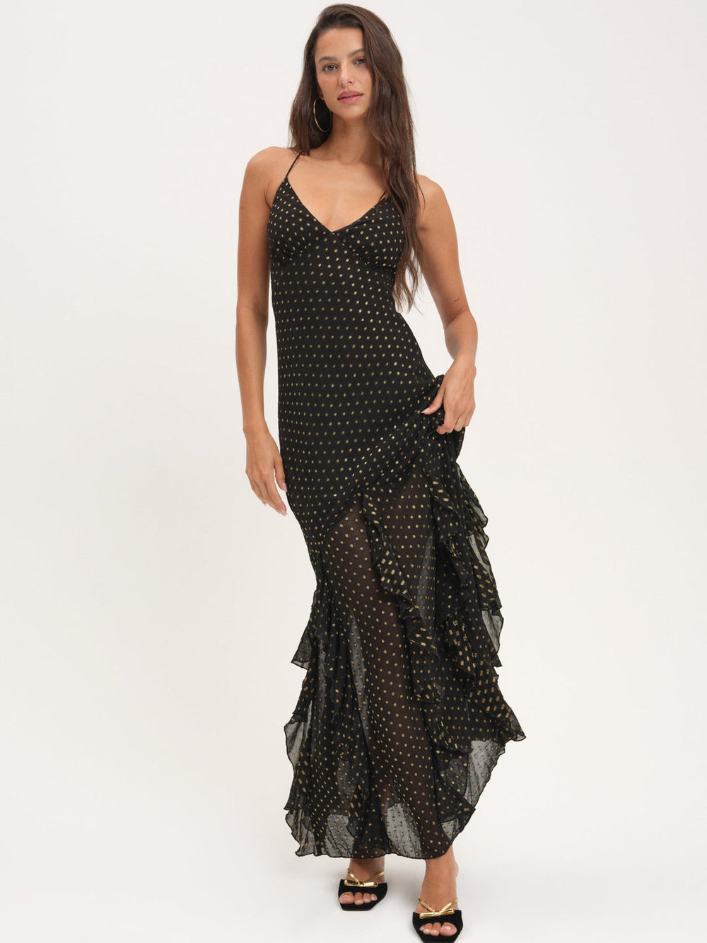 Women Elea Maxi Dress - Black