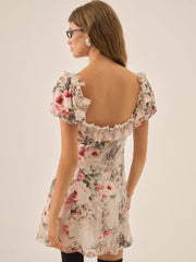 Women Nora Mini Dress - White
