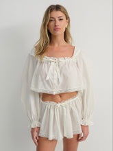 Women Venetia Sleep Top - Vintage Cream