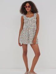 Women Strawberry Kiss Dress - Strawberry