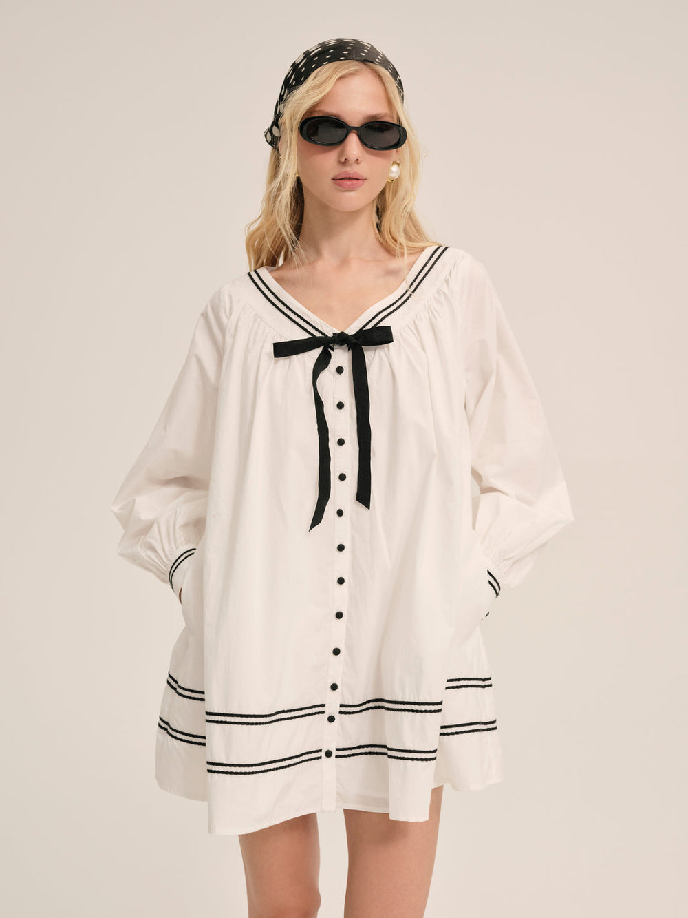Women Shelly Mini Dress - White