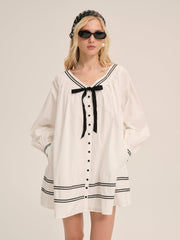 Women Shelly Mini Dress - White