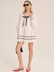 Women Shelly Mini Dress - White