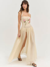 Women Ophelie Organza Maxi Dress - Blush