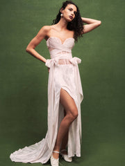 Women Aurora Gown - Petal Pink