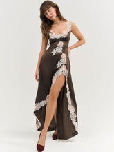 Women Clemence Maxi Dress - Chocolate