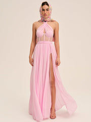 Women Anya Gown - Pink