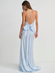 Women Daisy Gown - Baby Blue