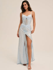 Women Ophelia Gown - Blue
