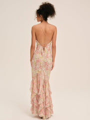 Women Elea Maxi Dress - Peach