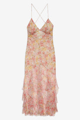 Women Elea Maxi Dress - Peach