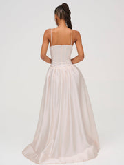 Women Nara Gown - Pink