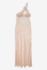 Women Raspberry Rose Gown - Pink