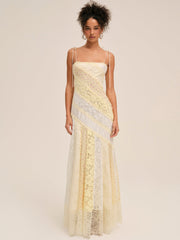 Women Abigail Maxi Dress - Yellow