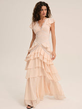 Women Adriana Gown - Peach