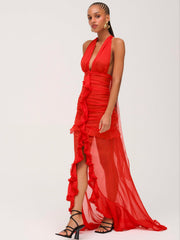 Women Kayta Gown - Red