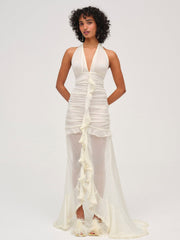 Women Kayta Gown - Winter White