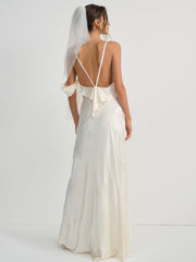 Women Jewel Maxi Dress - Ivory