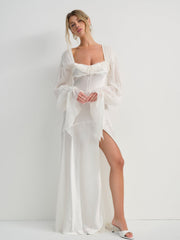 Women Evy Gown - White