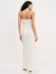 Women Natalie Maxi Dress - Cream