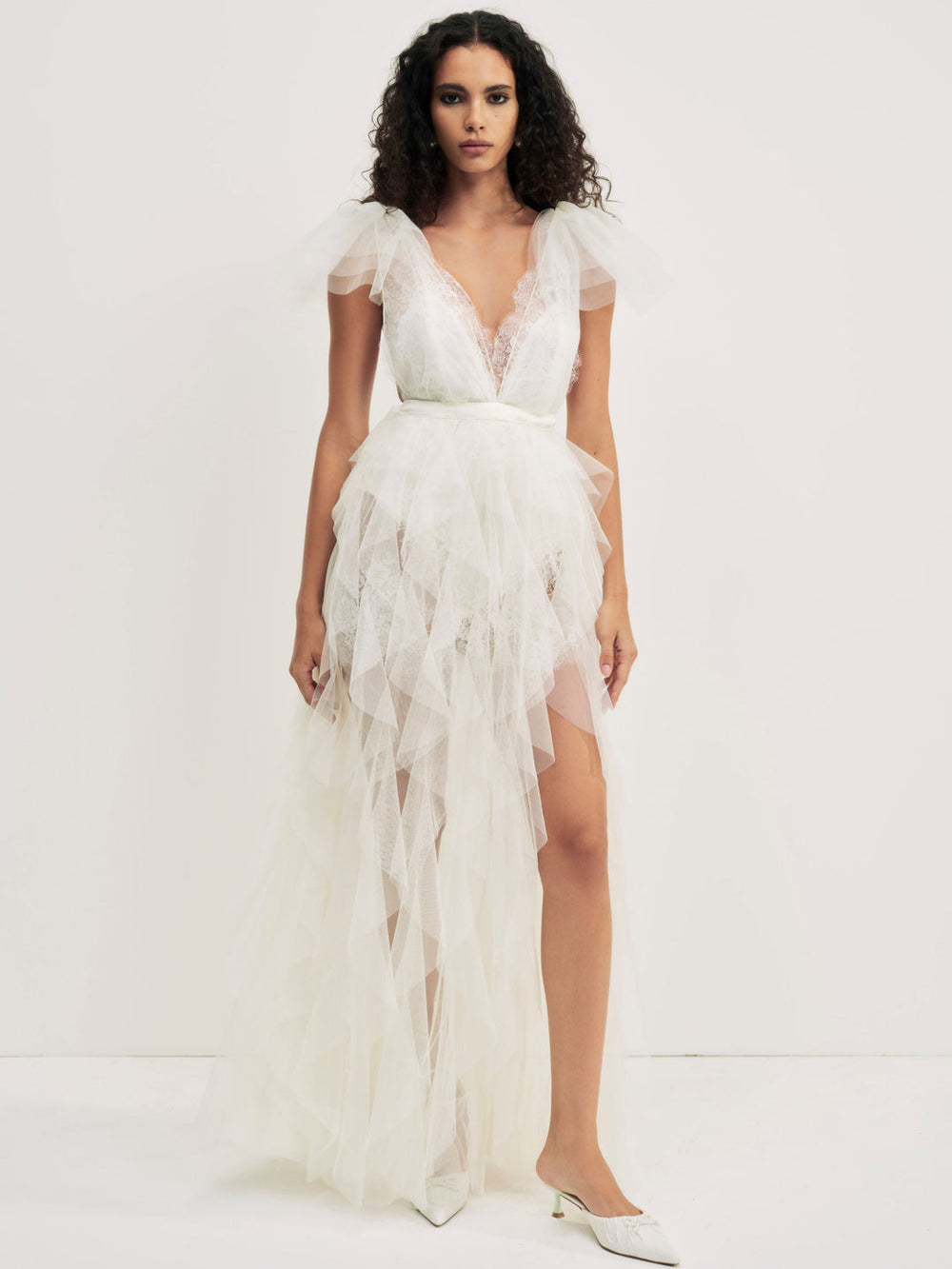 Women Maxine Gown - White