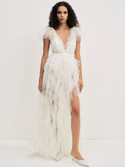 Women Maxine Gown - White