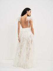 Women Maxine Gown - White
