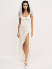Women Clemence Maxi Dress - Cream