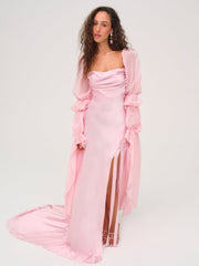 Women Willow Gown - Light Pink