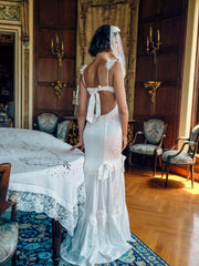 Women Diana Gown - White