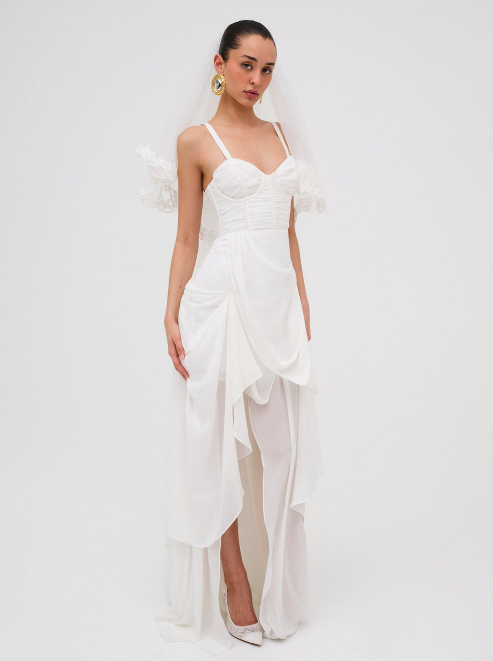 Women June Maxi Dress - White