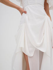 Women June Maxi Dress - White