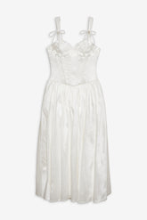 Women Antoinette Taffeta Gown - White