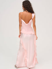 Women Sawyer Maxi Dress - Baby Pink