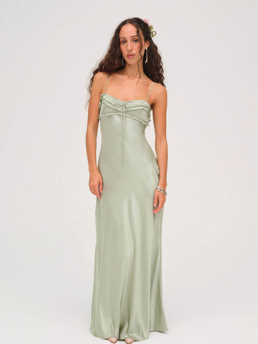 Women Natalie Maxi Dress - Desert Sage