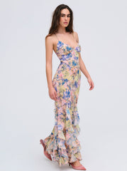 Women Elea Maxi Dress - Pink