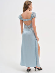 Women Casey Maxi Dress - Blue