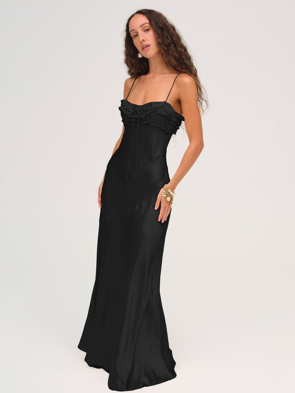 Women Natalie Maxi Dress - Black