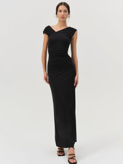 Women Genesis Maxi Dress - Black