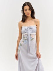 Women Jasmine Maxi Dress - Blue