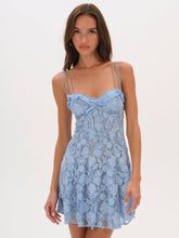 Women Kate Mini Dress - Blue