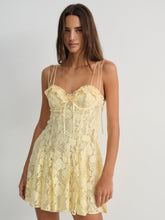 Women Kate Mini Dress - Yellow