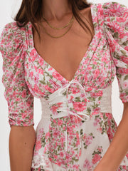 Women Rosalyn Mini Dress - Pink