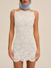 Women Lakeside Mini Dress - White