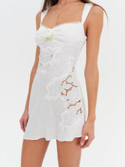 Women Claudia Mini Dress - White