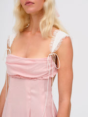Women Holland Mini Dress - Pink