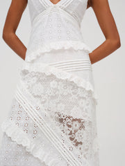 Women Rosalyn Maxi Dress - White